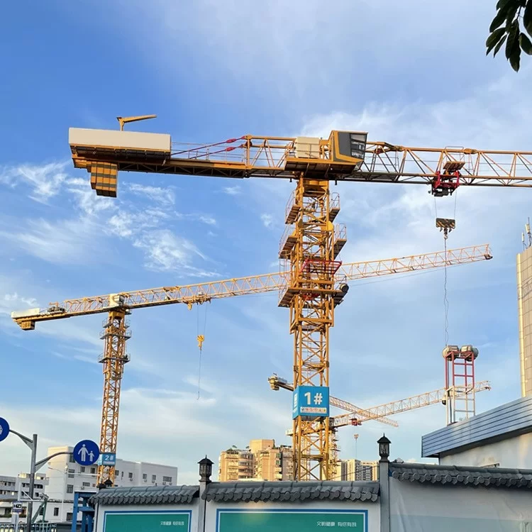 QTP6015-8t Flat Head Tower Crane
