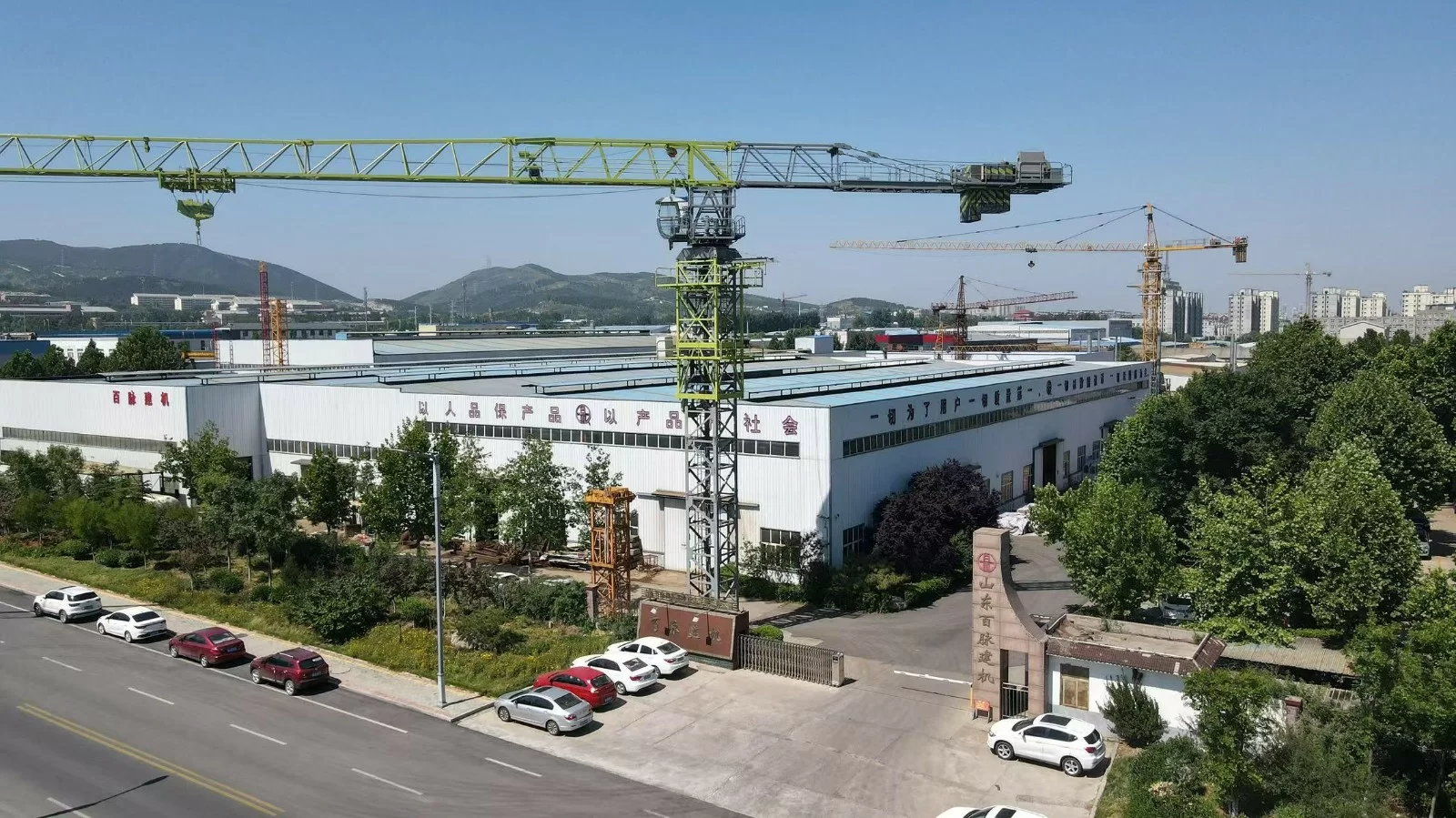 QTP6013B-8t Flat Head Tower Crane