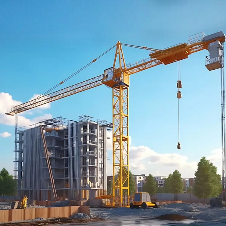 QTZ5023-10t topkit tower crane