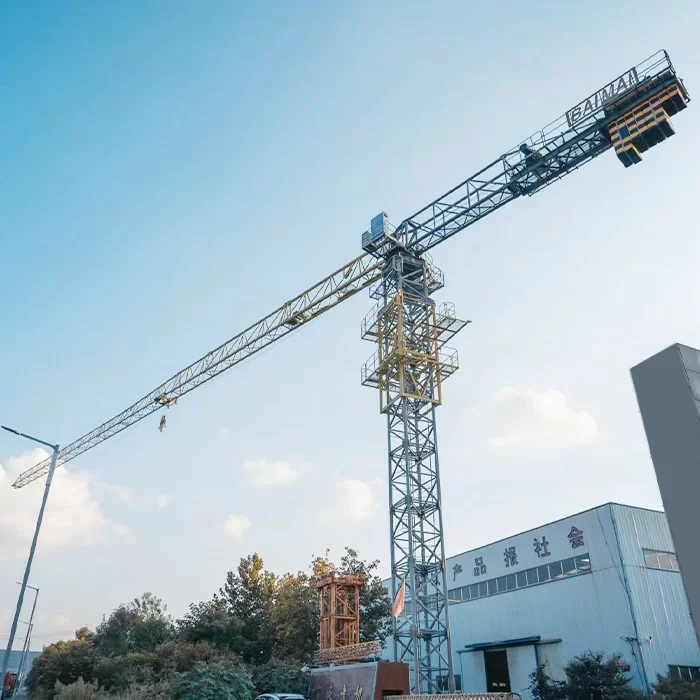 QTP6010-6t Flat Top Tower Crane